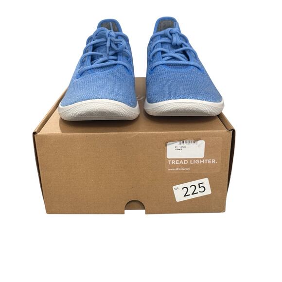NIB! Allbirds Men's Tree Runner Sustainable in Pure Azul Blue  - Size 14 - Picture 7 of 8